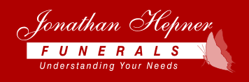 Jonathan Hepner Funerals Logo - Maroon